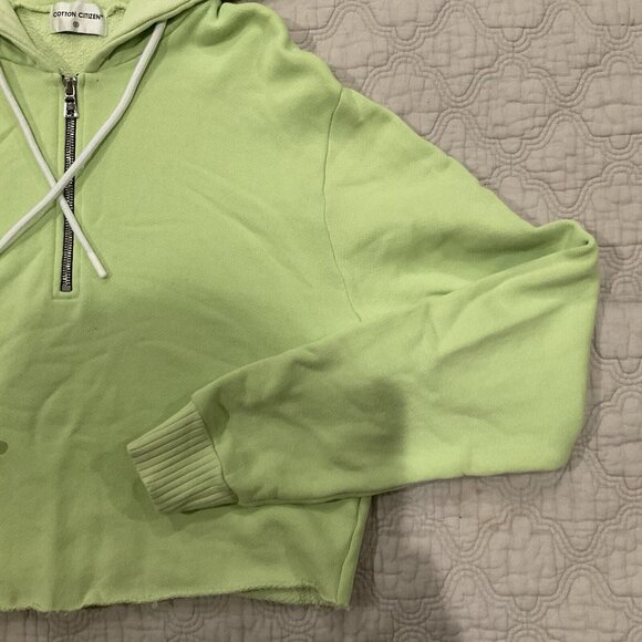 Cotton Citizen Set 0913 Green Sweatpants XS Hoodie S Women’s Elastic Waist USA - Picture 14 of 16